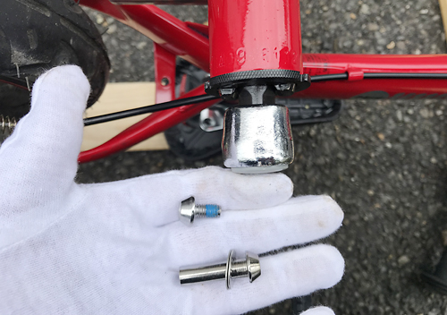 へんしんバイクの組み立て方と解体の仕方