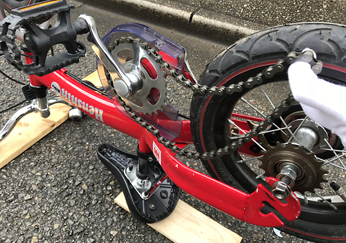 へんしんバイクの組み立て方と解体の仕方