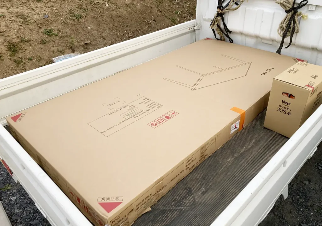 ニトリのダインングテーブル/Nコレクション T-01 180 NA（天然木／ピーチ［ブナ］）口コミ／インプレ／北欧テイスト家具／ナチュラル
