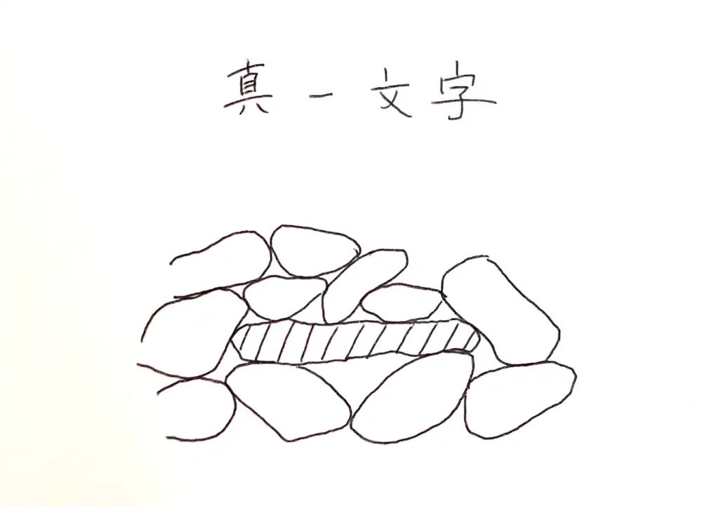 石積み（良い積み方とダメな積み方）禁じ手／崩れる積み方／真一文字／DIY