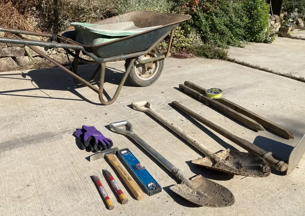 【簡単】石積み素人DIY/道具・庭の段差を石で埋める/木曽石/ミカゲ石/販売/購入場所/どこで買える?顔の位置/作り方/積み方