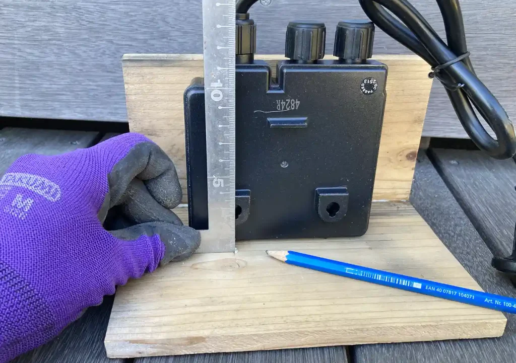 ガーデンライトDIY/ひかリノベーション／コントーラーの設置方法「木のひかり」「壁のひかり」「地のひかり」「間のひかり」