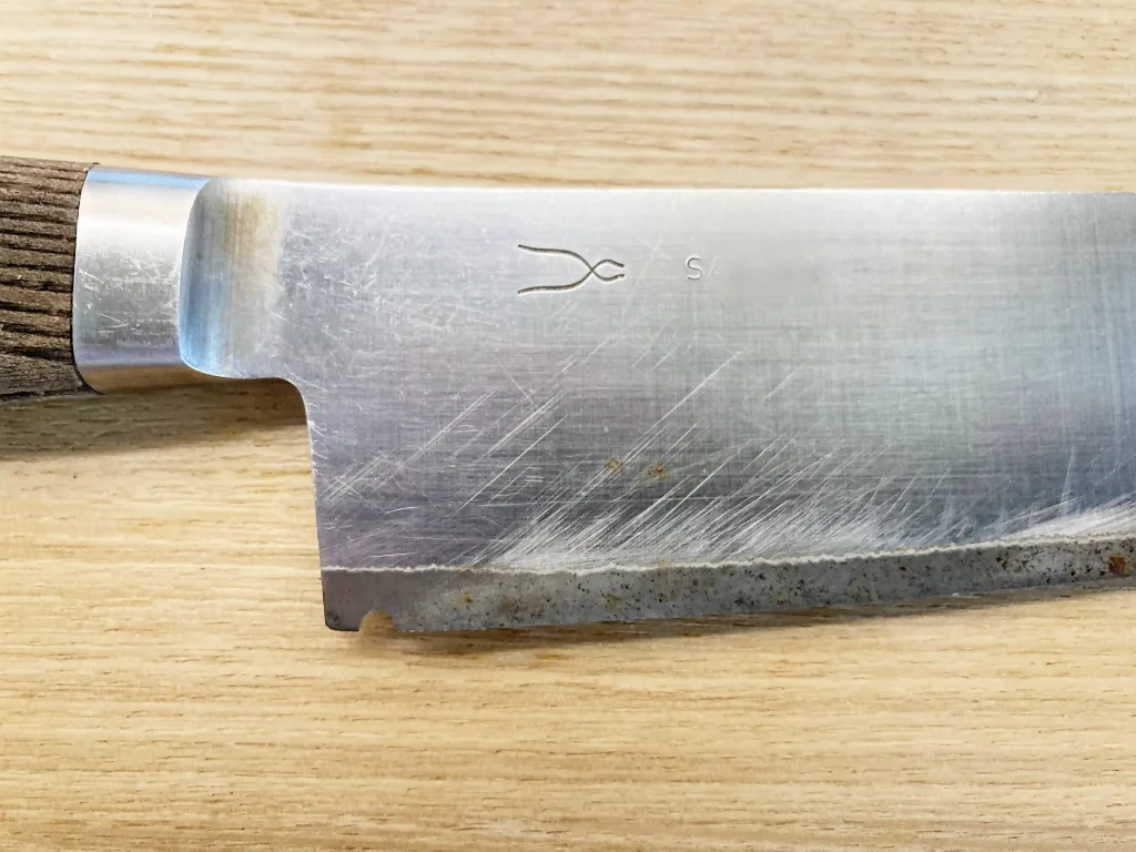 タダフサの包丁／欠けた刃を修理／仕上がりと価格・注文方法とどこで？